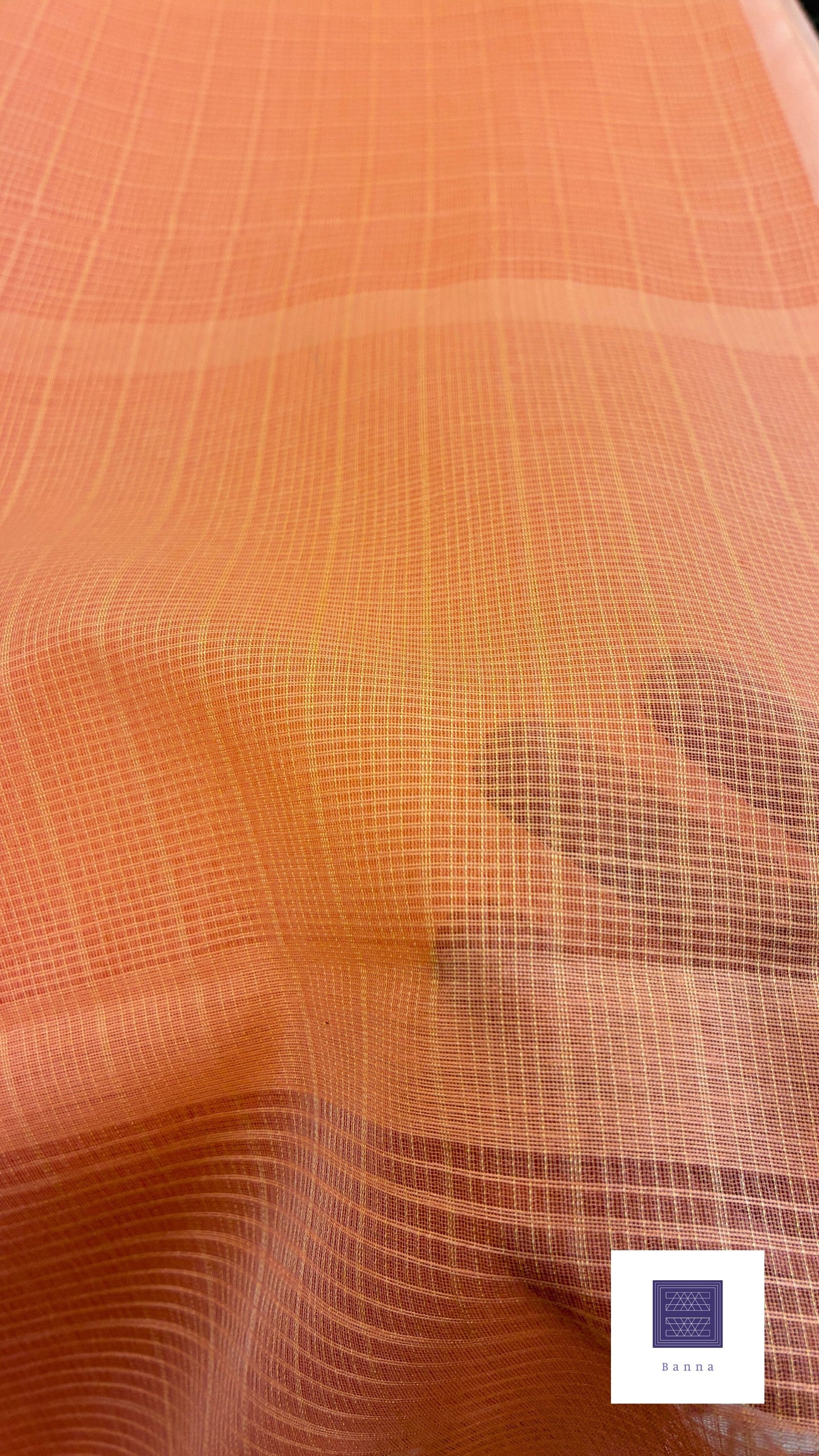 Solid Kota tissue - Peach