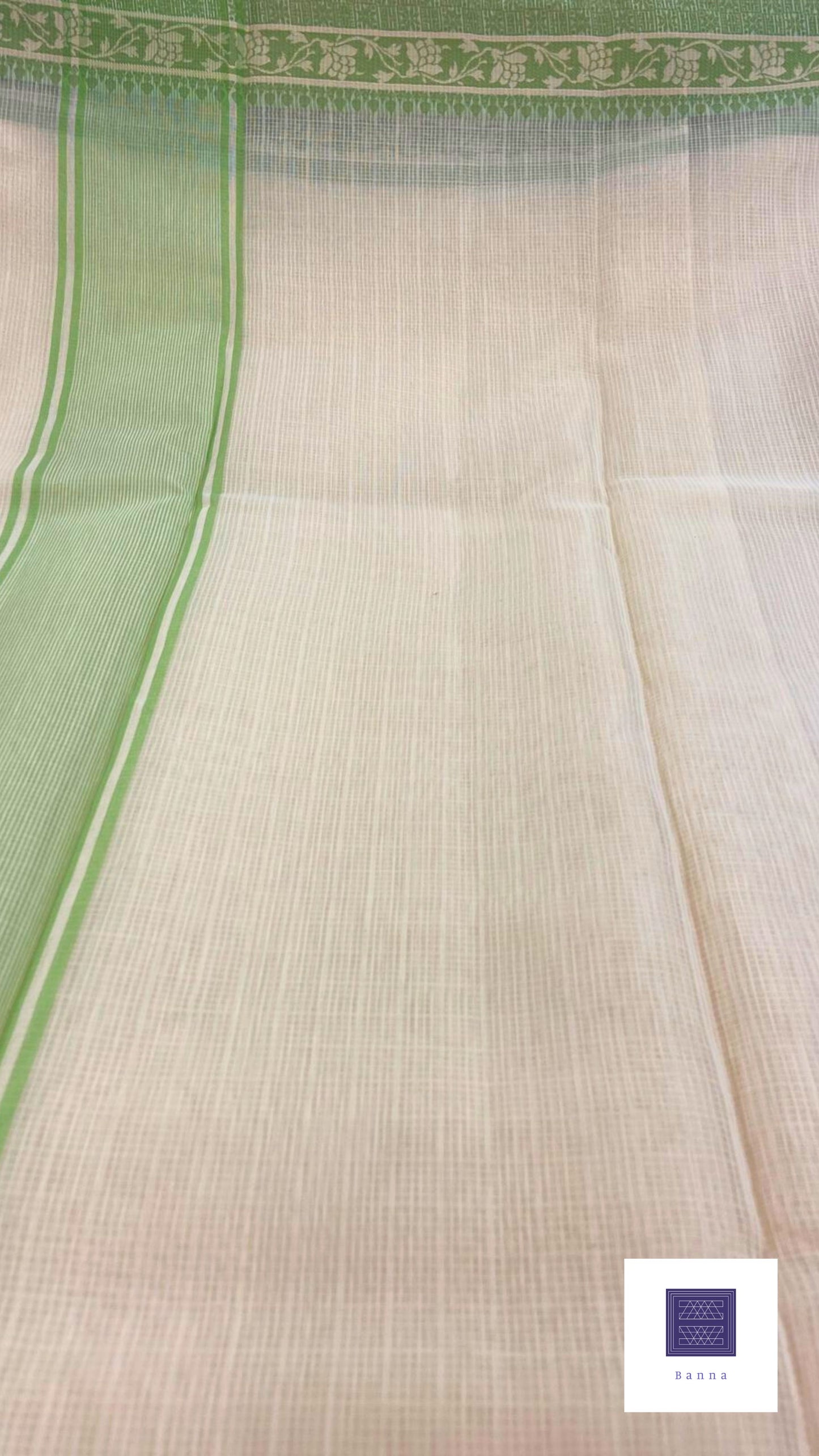 Simplicity at its Best - Cream and Green