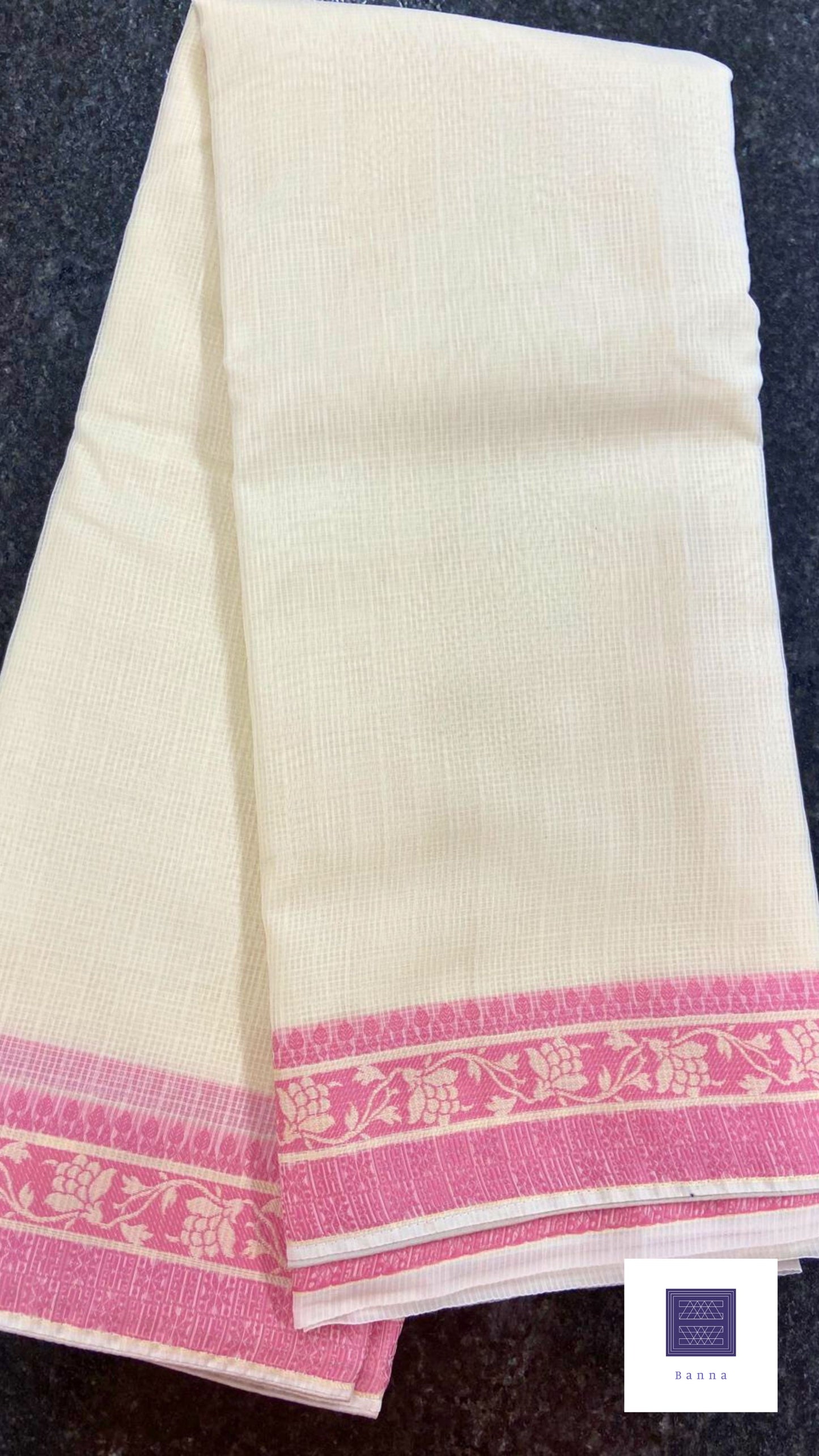 Simplicity at its Best - Cream and Pink