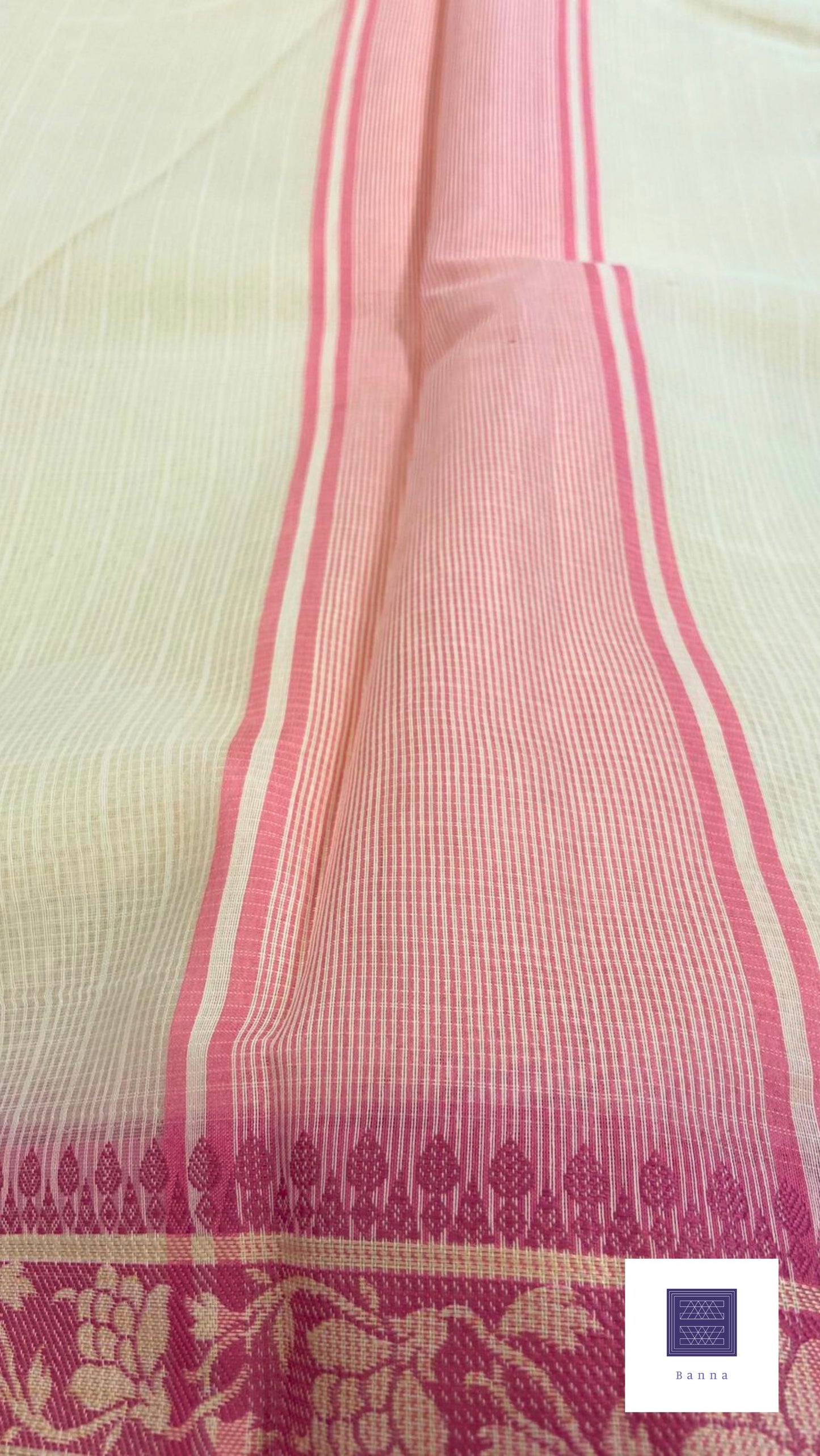 Simplicity at its Best - Cream and Pink