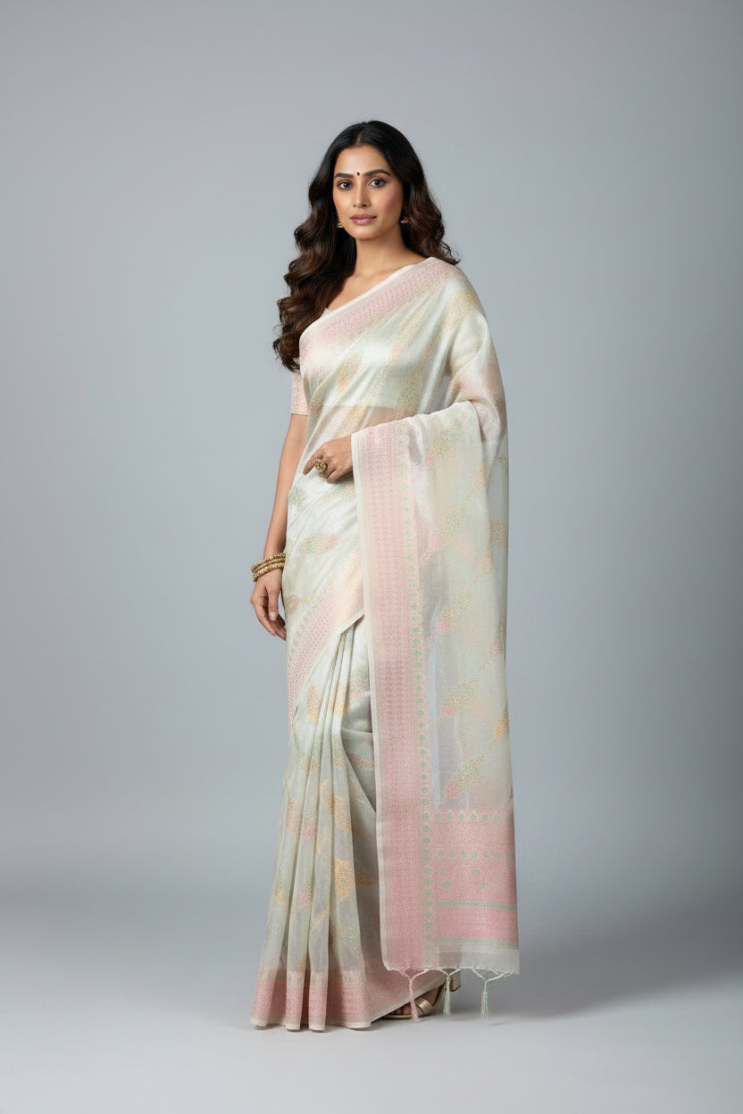 Tissue Sarees