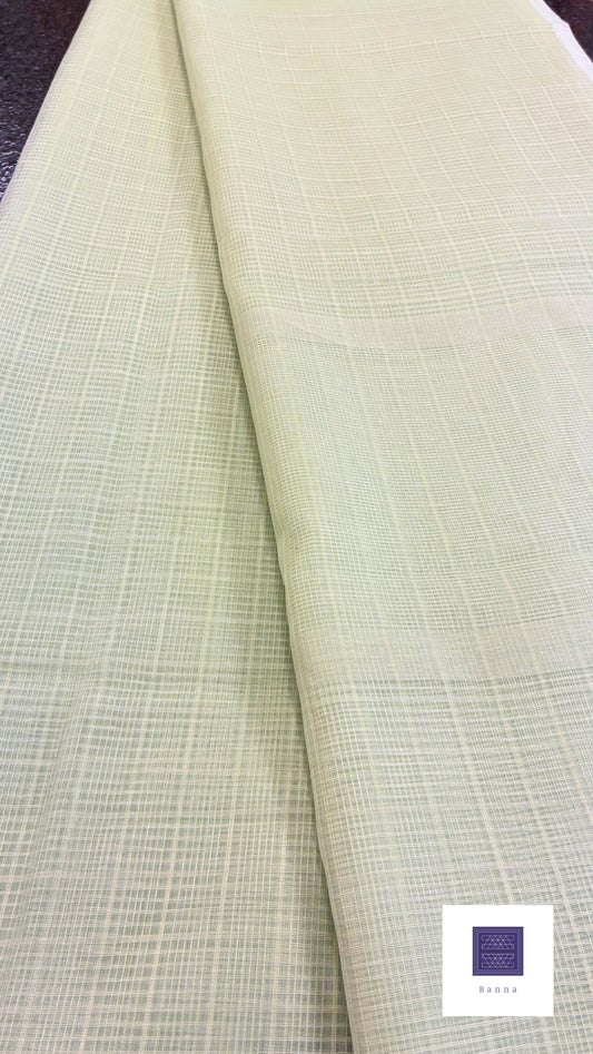 Solid Kota tissue - Pastel green