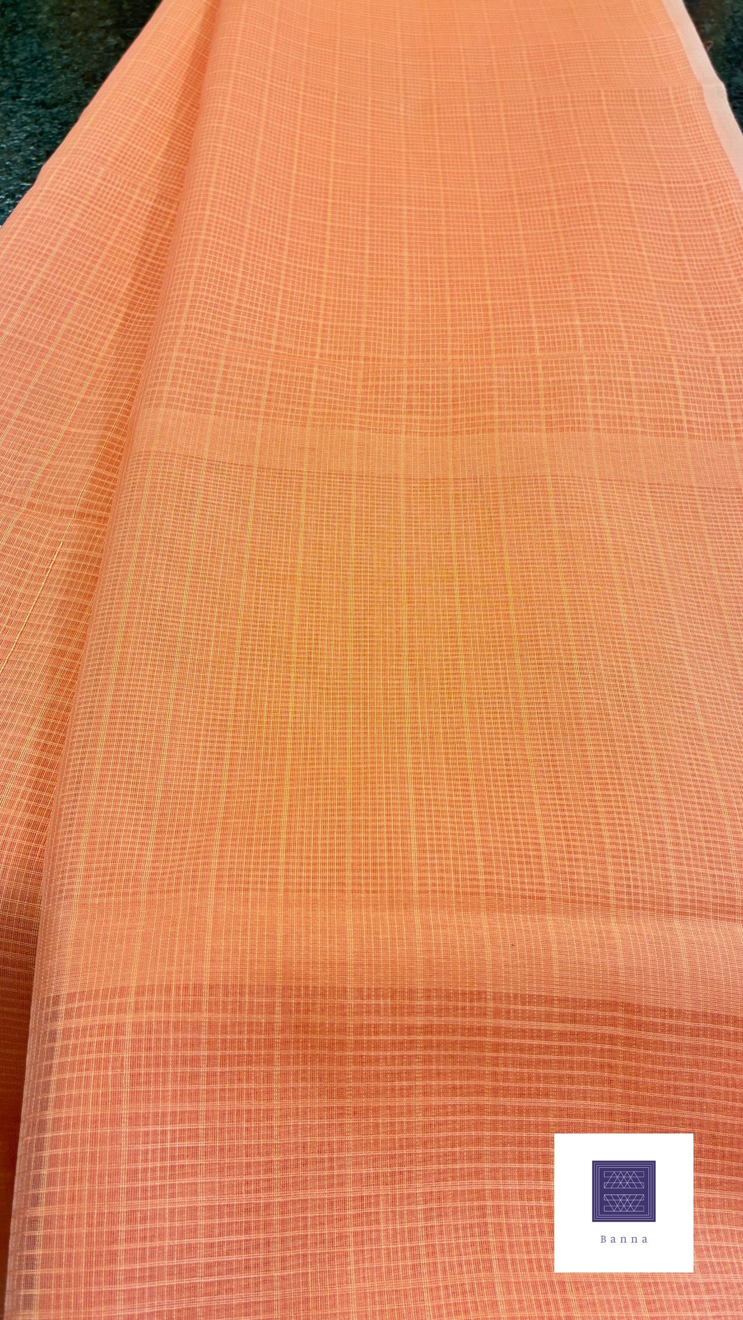 Solid Kota tissue - Peach