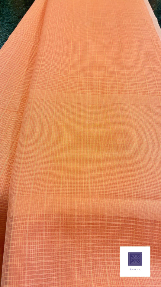 Solid Kota tissue - Peach