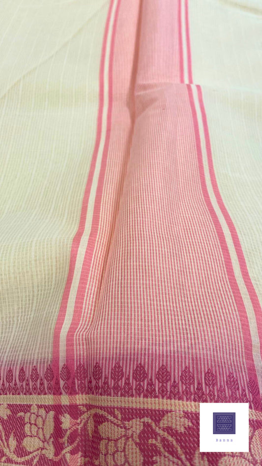 Simplicity at its Best - Cream and Pink