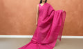 So elegant Tissue Saree - Rani Pink