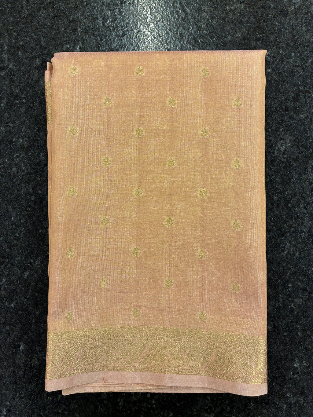 Tissue Silk woven traditional Banarasi saree - Baby Pink