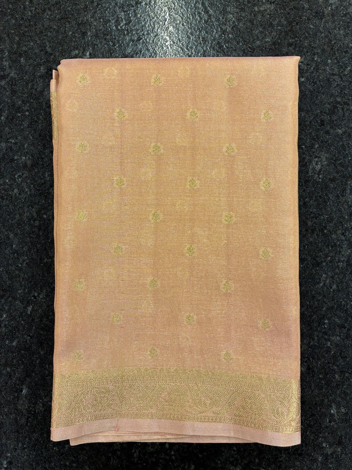 Tissue Silk woven traditional Banarasi saree - Baby Pink