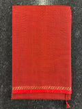 Cotton silk saree - Red