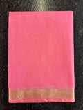 Pure Chanderi Cotton Saree - Pink