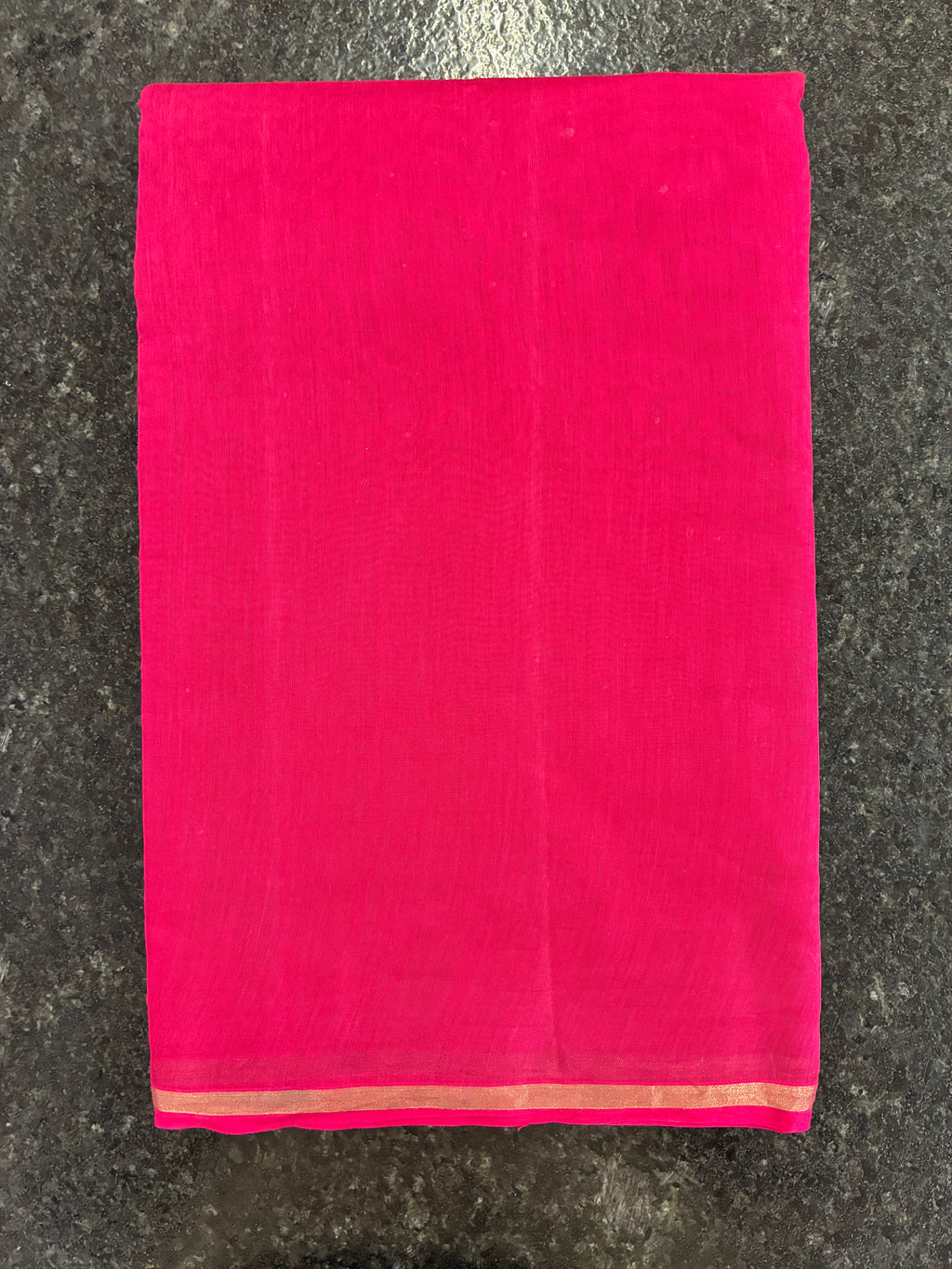 Pure Chanderi Cotton handloom saree - Pink